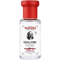 Rose Petal Alcohol-Free Witch Hazel Face Toner with Aloe Vera, Travel Size