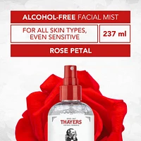 Rose Petal Alcohol-Free Witch Hazel Face Mist with Aloe Vera