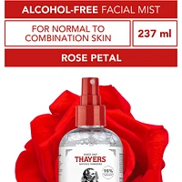 Rose Petal Alcohol-Free Witch Hazel Face Mist with Aloe Vera