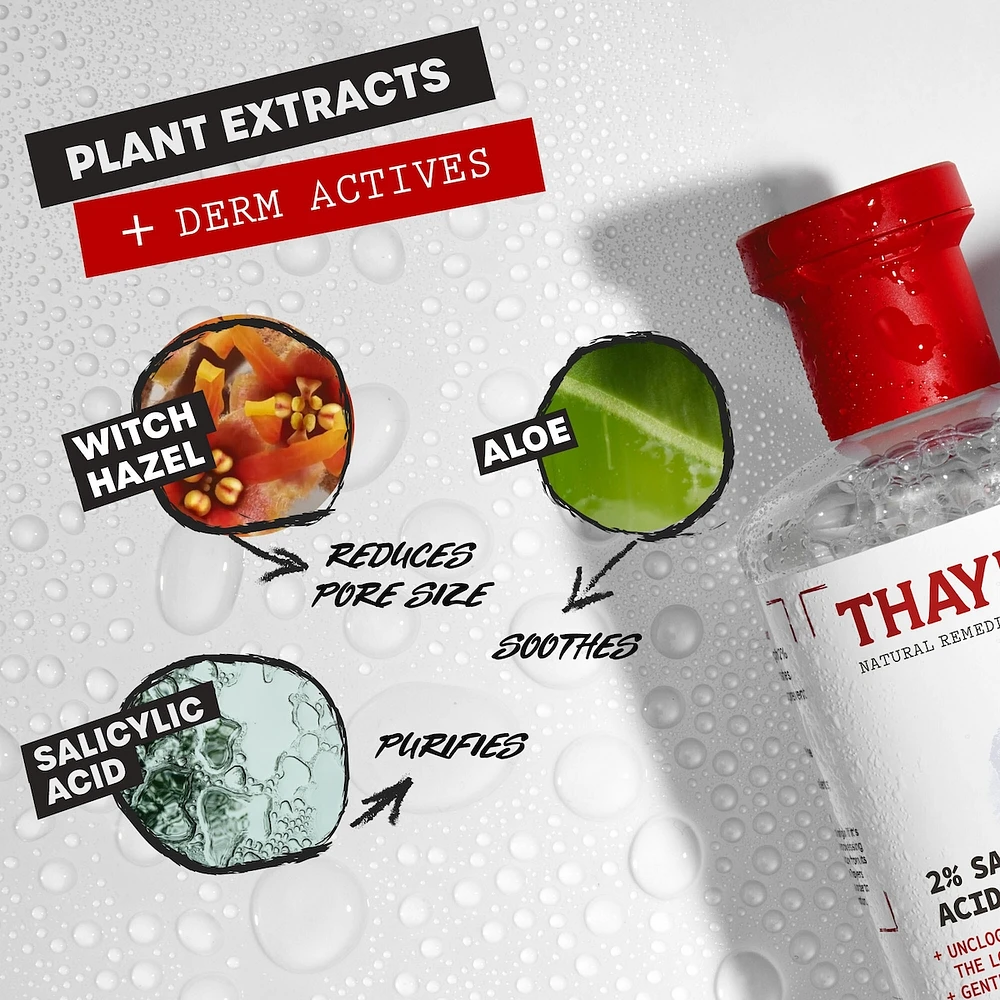Thayers 2% Salicylic Acid Toner, For Acne prone Skin