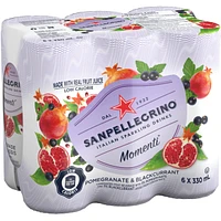 Carbonated Fruit Beverage Pomegranate & Blackcurrant
