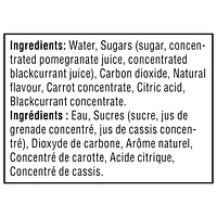 Carbonated Fruit Beverage Pomegranate & Blackcurrant