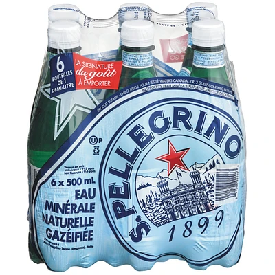 Sparkling Carbonated Mineral Water