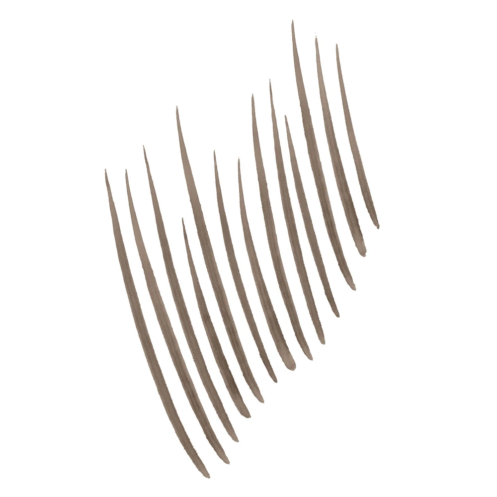Maybelline New York 2-1 Build a Brow for real-looking full brows 2 easy steps, Medium Brown, 0.4 ml