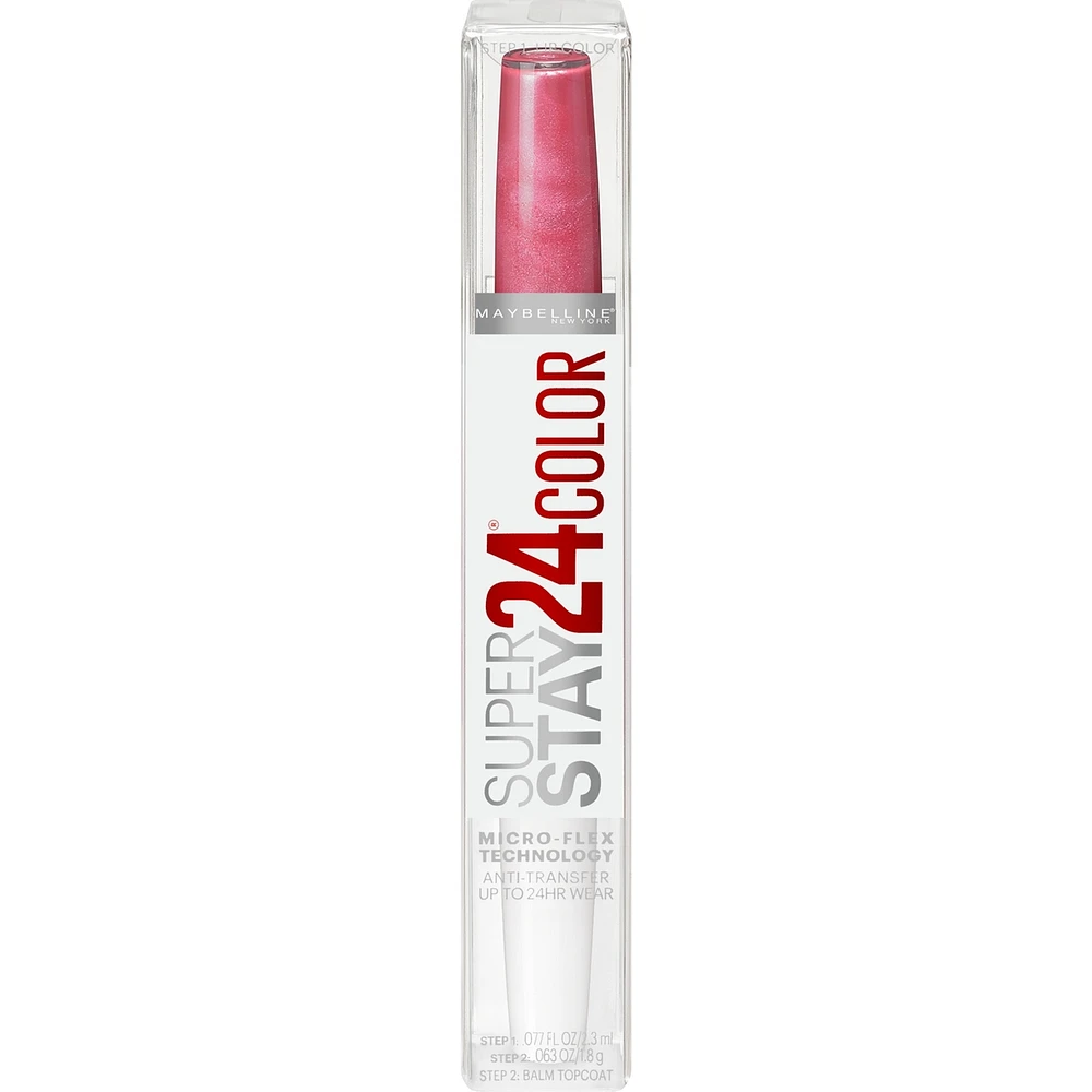 Super Stay 24 2-step Liquid Lipstick, Micro-Flex technology, Longwear Up to hours