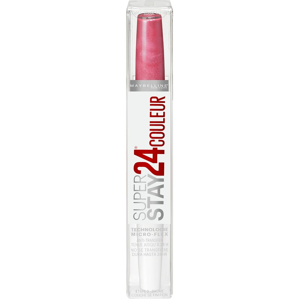 Super Stay 24 2-step Liquid Lipstick, Micro-Flex technology, Longwear Up to hours