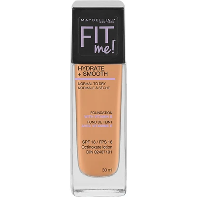 Fit Me® Hydrate + Smooth Foundation