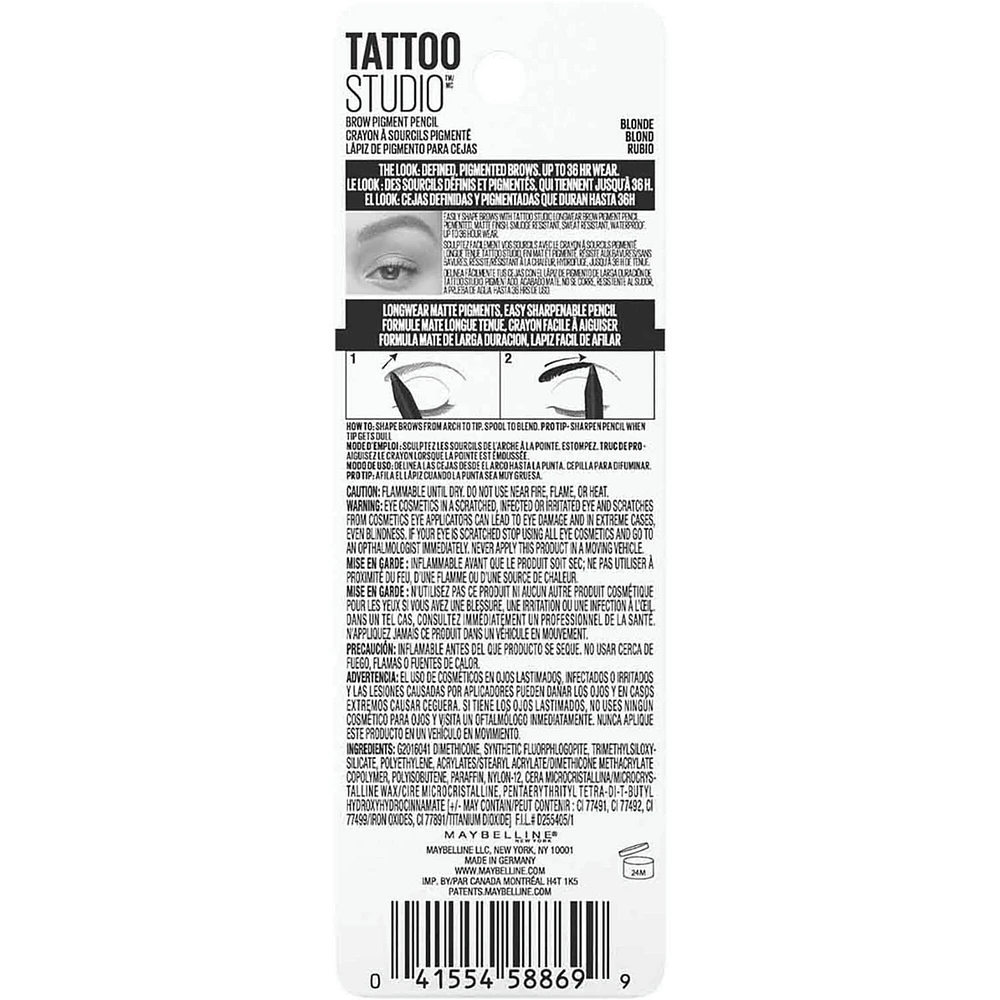 Tattoo Brow 36HR Pigment Pencil