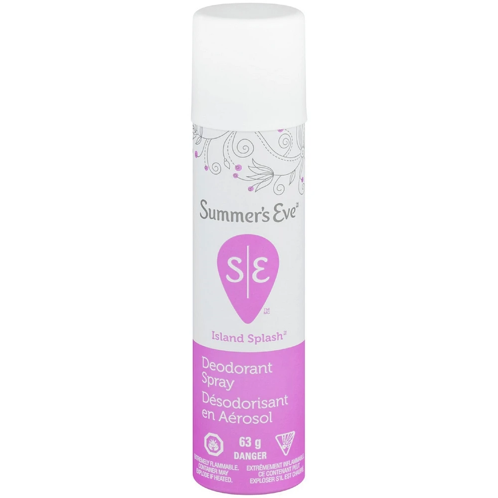 Summer's Eve Island Splash Deodorant Spray