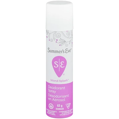 Summer's Eve Island Splash Deodorant Spray