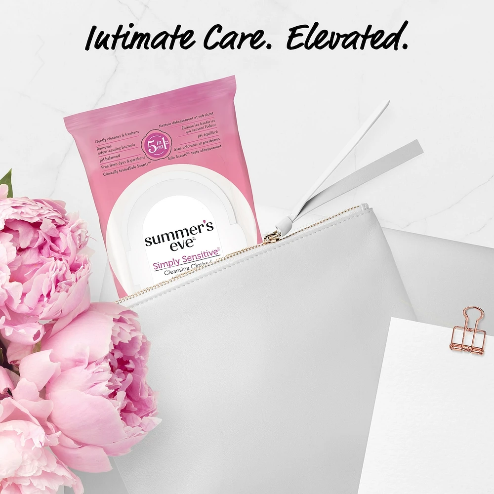 Summer's Eve Simply Sensitive Cleansing Cloths
