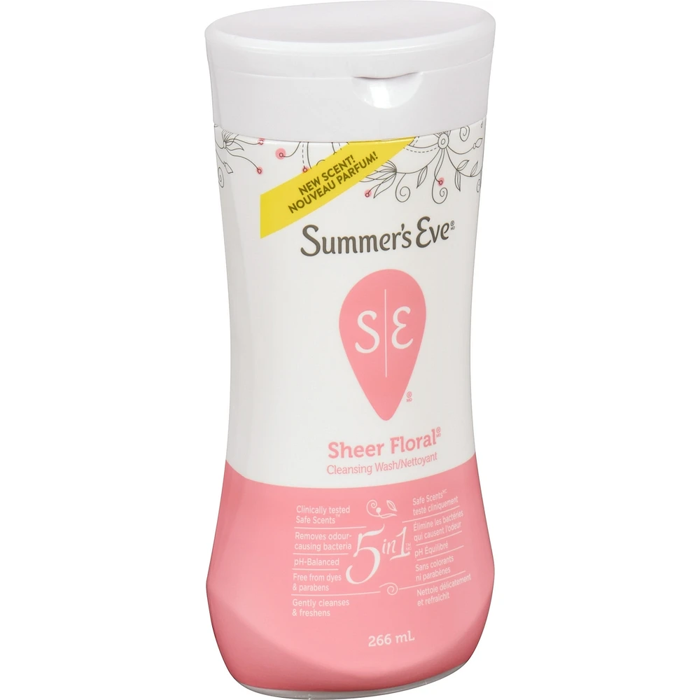 Summer's Eve 5 in 1 Sheer Floral Cleansing Wash