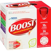 Original Strawberry Meal Replacement Drink, Pack of 6, 6 x 237 ml