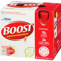 Original Strawberry Meal Replacement Drink, Pack of 6, 6 x 237 ml