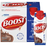 PLUS Calories Chocolate Formulated Liquid Diet Drink, 6 x 237ml