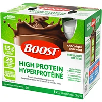 High Protein Chocolate Meal Replacement Drink, Pack of 6, 6 x 237 ml