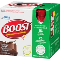 High Protein Chocolate Meal Replacement Drink, Pack of 6, 6 x 237 ml