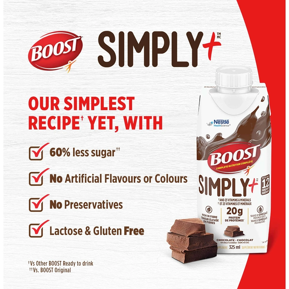 Simply+ Chocolate Nutrition Drink