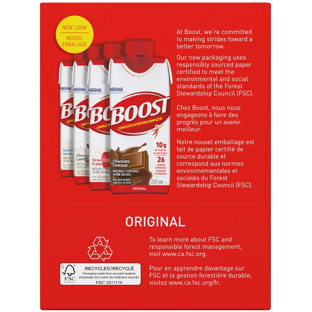 Original Variety Pack Meal Replacement Drink, Pack of 6, 6 x 237 ml
