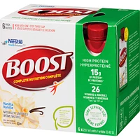 High Protein Vanilla Meal Replacement Drink, Pack of 6, 6 x 237 ml
