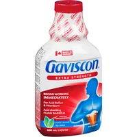 Gaviscon Extra Strength Liquid Soothing Icy Mint