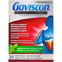 Gaviscon Advanced Chewable Mini Foamtabs Fruit Blend