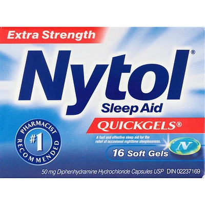 Nytol Sleep Aid QuickGels