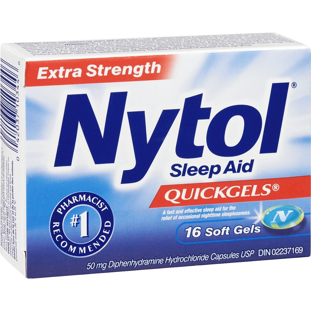 Nytol Sleep Aid QuickGels
