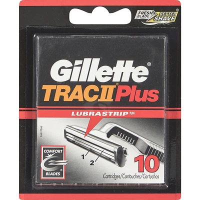 Plus Razor Blade Refills, 10 Count