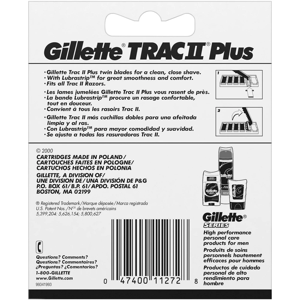 Plus Razor Blade Refills, 10 Count
