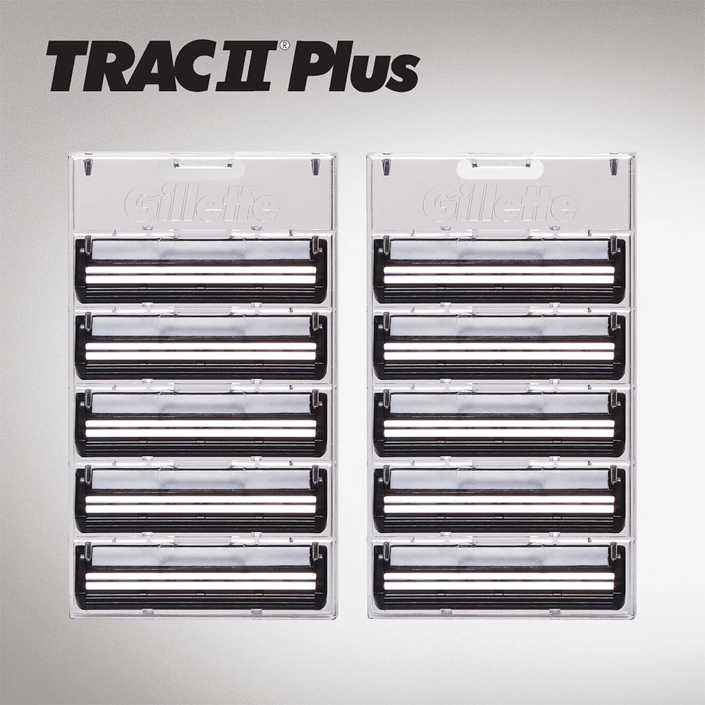 Plus Razor Blade Refills, 10 Count