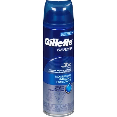 Gillette Series Moisturizing Shave Gel,198 g