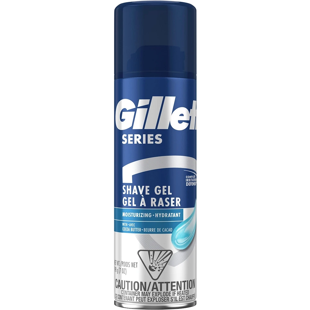 Gillette Series Moisturizing Shave Gel,198 g