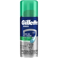 Gillette Series Soothing Shave Gel for men with Aloe Vera, 2.5oz