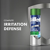 Gillette Series Soothing Shave Gel for men with Aloe Vera, 2.5oz