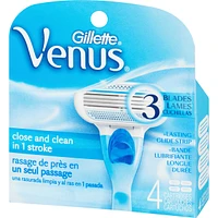 Gillette Venus Women's Razor Blades, 4 Refills