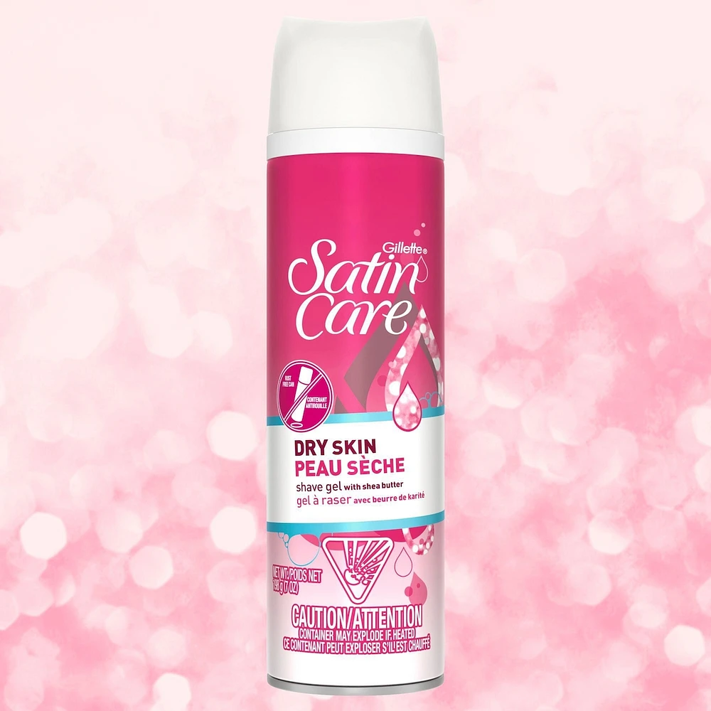 Satin Care Dry Skin Shave Gel for Women 198G