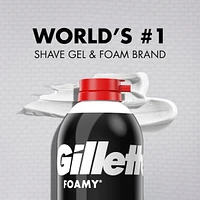 Gillette Foamy Classic Shave Foam for Men Original Scent