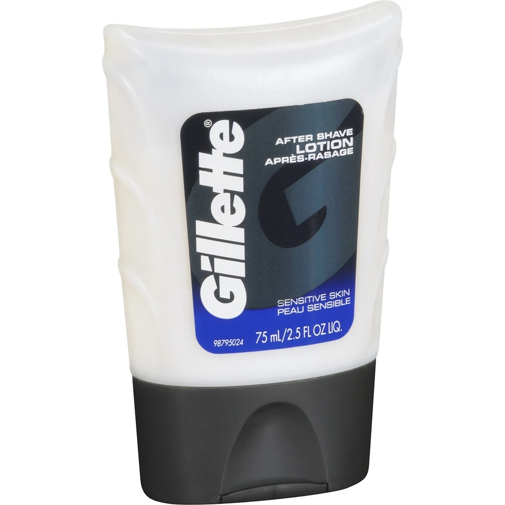 Gillette Series Sensitive Skin After Shave Lotion, 75 mL