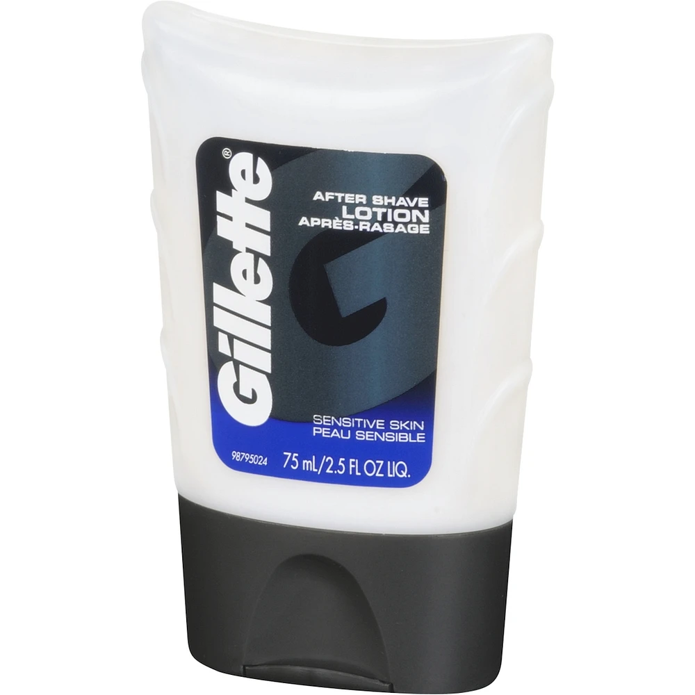 Gillette Series Sensitive Skin After Shave Lotion, 75 mL