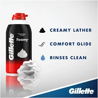 Gillette Foamy Regular Shaving Cream, 311 g