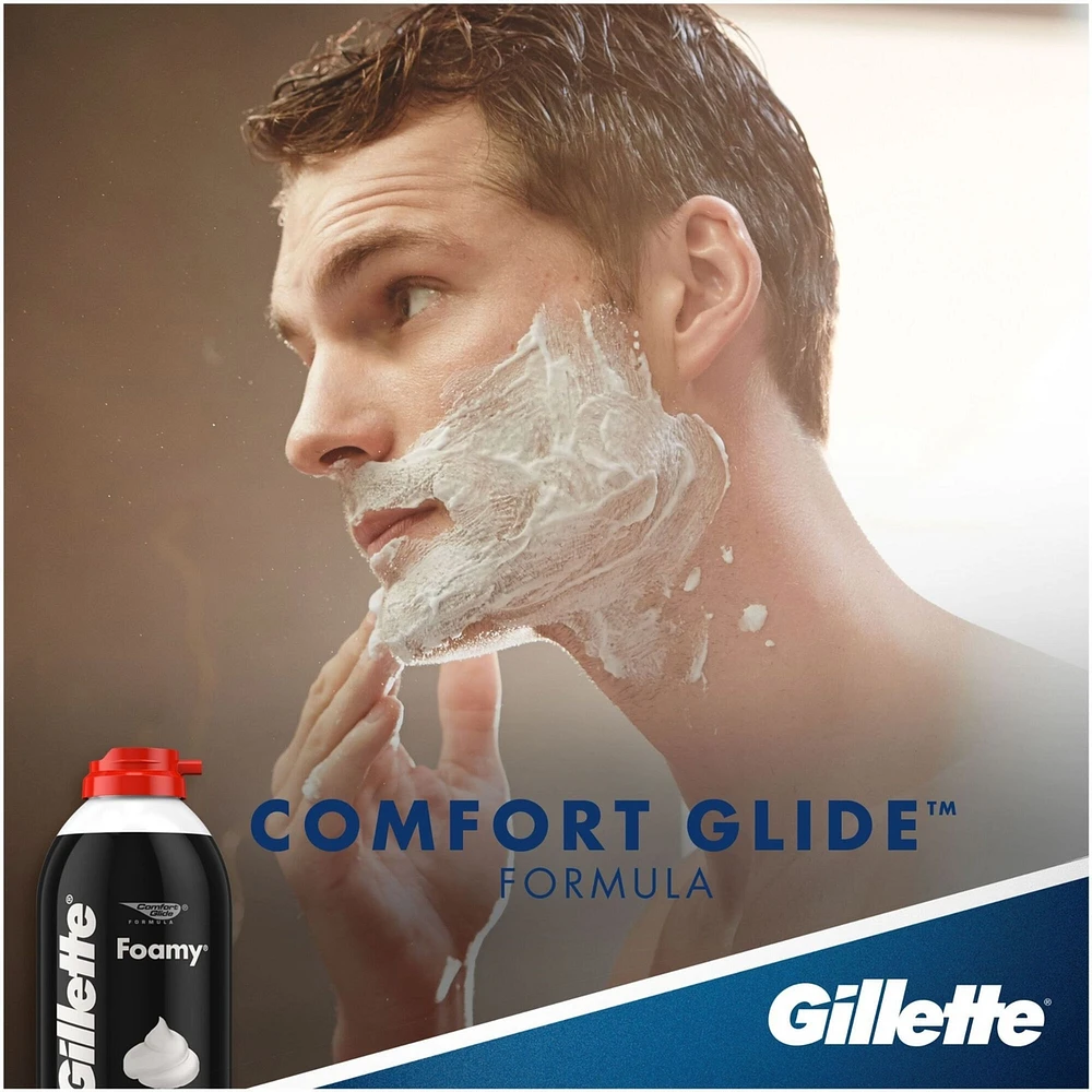 Gillette Foamy Regular Shaving Cream, 311 g