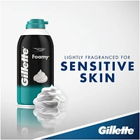 Gillette Foamy Sensitive Shave Cream 311 g