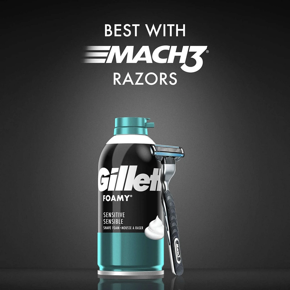 Gillette Foamy Sensitive Shave Cream 311 g