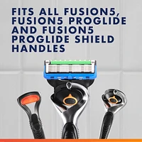 Cartouches de rechange de rasoir Gillette Fusion5 ProGlide Power pour hommes, cartouches de rasoir pour manche Flex-pivot, cartouches à 5 lames de rasoir