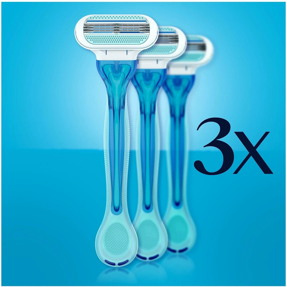 Gillette Venus Oceana Women's Disposable Razors - 3 Pack