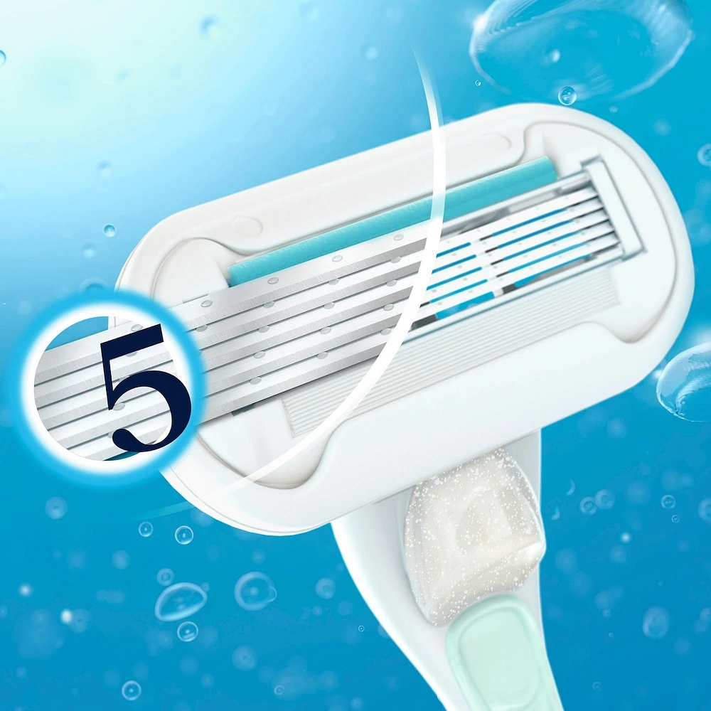 Gillette Venus Extra Smooth Sensitive Women's Blades, 4 Refills
