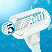 Gillette Venus Extra Smooth Sensitive Women's Blades, 4 Refills