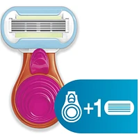Gillette Venus Snap with Extra Smooth Women's Razor Handle + 1 Blade Refill