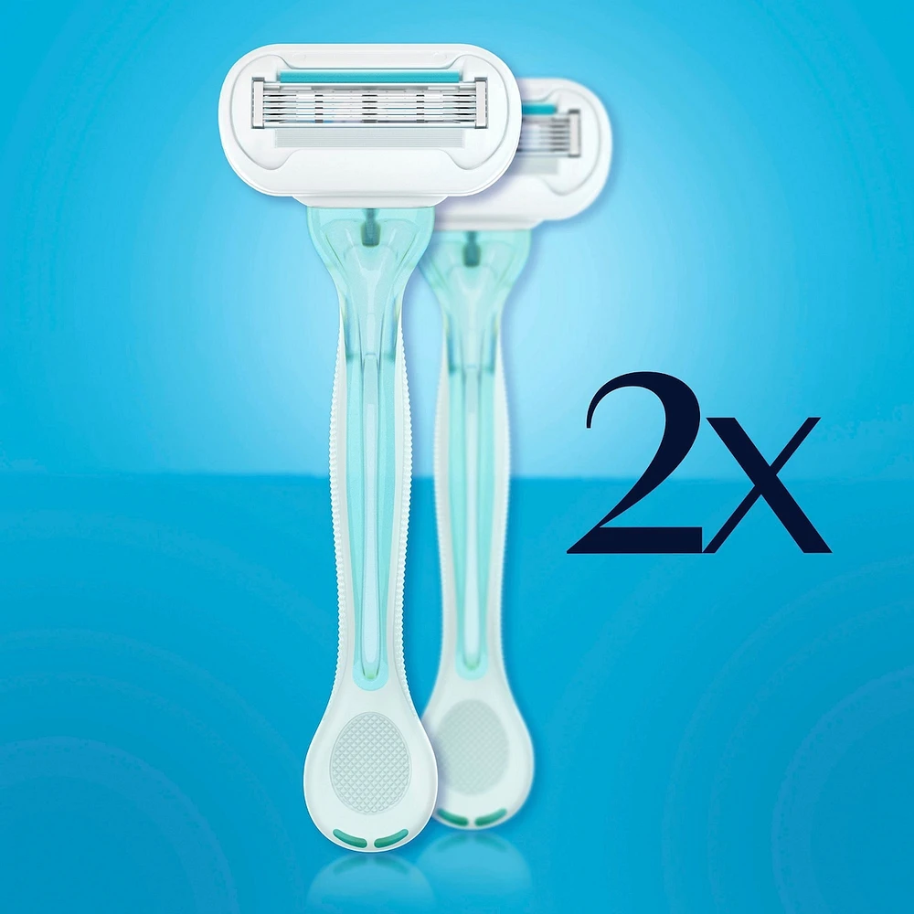 Gillette Venus Extra Smooth Sensitive Women's Disposable Razors - 2 Pack